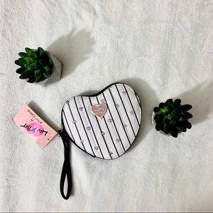 Luv Betsey by Betsey Johnson Heart Wristlet